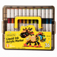 Washable Liquid Acrylic Markers with Soft Brush Tips
