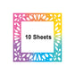 🎨 PET Craft Protective Sheets | 10–30 Pack