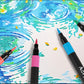 🎨 Dual-Tip Acrylic Paint Markers | 12–80 Colors
