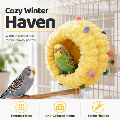 🐦 Hanging Bird Bed | Soft Fleece S/L