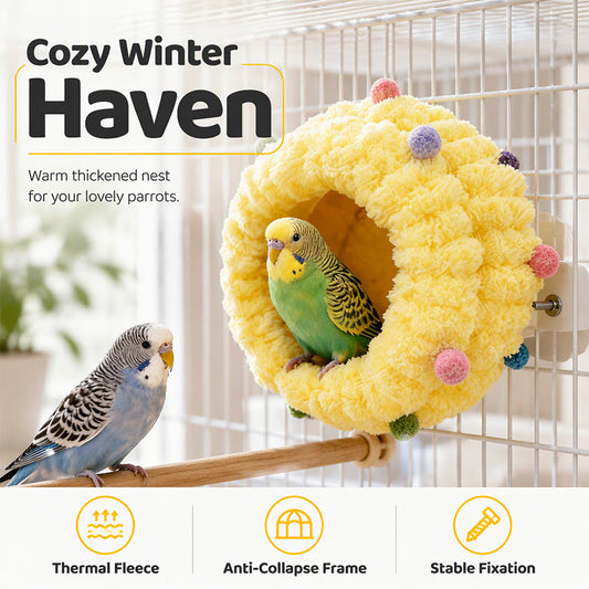 🐦 Hanging Bird Bed | Soft Fleece S/L