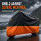 🏍️ Motorcycle Cover with Lock Holes | M–4XL