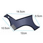 🧔 Beard Shaping Tool with Comb | Clear/Black