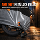 🏍️ Motorcycle Cover with Lock Holes | M–4XL