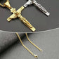 ✝️ Titanium Steel Cross Pendant | Gold/Silver