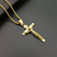 ✝️ Titanium Steel Cross Pendant | Gold/Silver