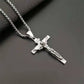 ✝️ Titanium Steel Cross Pendant | Gold/Silver