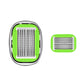 🪒 Manual Head Shaver | 8-Layer Dual-Sided