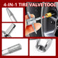 🚗 Quick-Change Tyre Valve Tool Kit | 13–30pc