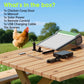 🐔 Solar Automatic Chicken Coop Door | 4 Modes