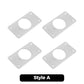 🔩 Cabinet Hinge Repair Plates | 4-Pack
