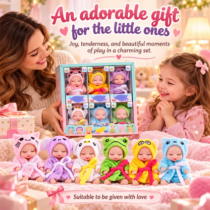 🧸 Mini Sleeping Baby Dolls | 6 Styles