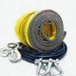 🚗 8-Ton Tow Strap Kit | 4m U-Shackles