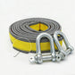 🚗 8-Ton Tow Strap Kit | 4m U-Shackles