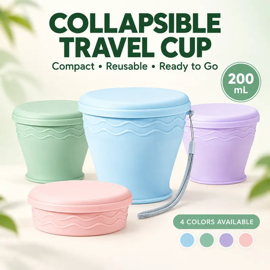 🥤 Collapsible Travel Cup | 101–200ml