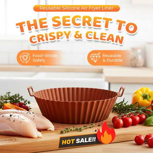 🍟 Reusable Silicone Air Fryer Liner