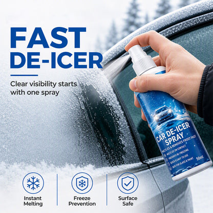 Quick Car Window De-Icer Spray