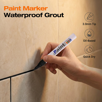 🎨 Oil-Based Paint Marker | 11 Colours
