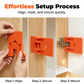 🛠️ 35mm Cabinet Hinge Drilling Guide