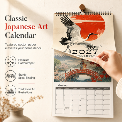Hanging Wall Calendar for Home and Office