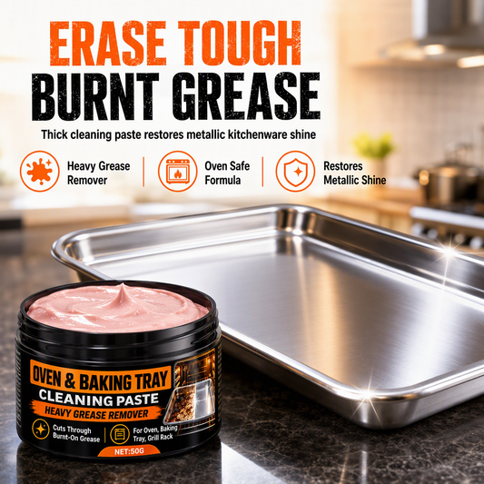 🔥Limited Time Promotion 50% OFF🔥Erase Burnt Grease Instantly! Heavy-Duty Cleaning Paste