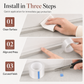 ⏳Limited-time 50% off💥Transparent Waterproof and Moldproof Kitchen Caulk Tape Residue Free Single Sided Adhesive Sealing Strip for Wall Corners
