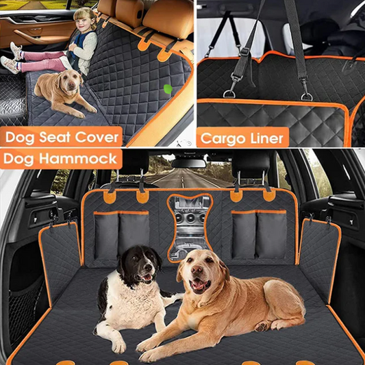 🐶 Waterproof Dog Car Back Seat Cover