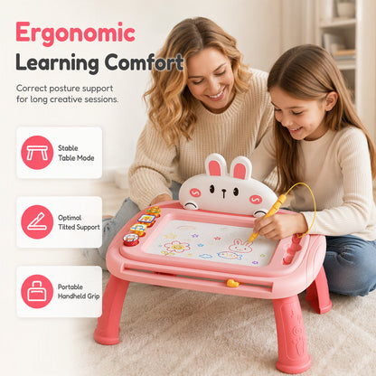 ⏳Time-Limited Special ⏰✨ Kids Magnetic Drawing Board — Pen & 4 Stamps Included 📢
