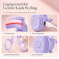 Portable Rechargeable Electric Heated Eyelash Curler