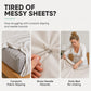 Needle-Free Bedsheet Fastening Clips | 10-Piece Set
