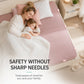 Needle-Free Bedsheet Fastening Clips | 10-Piece Set