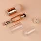 5-in-1 Retractable Makeup Brush | Beige & Gold
