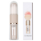 5-in-1 Retractable Makeup Brush | Beige & Gold