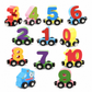 🚂 Montessori Magnetic Wooden Number Train – Fun Early Learning Toy 🔢✨