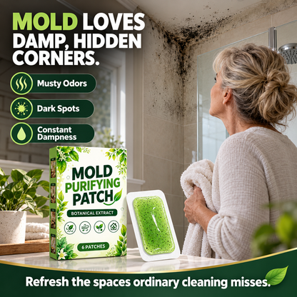 🏠 6-Piece Wall & Tile Adhesive Care Patches | Damp-Area Use