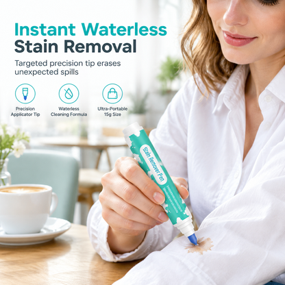 🖊️ Portable Stain Remover Pen | On-the-Go Fabric Spot Care