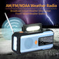 📻 Solar Hand-Crank Emergency Radio | AM/FM/WB & SOS