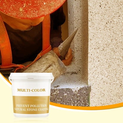 🎨 Natural Stone-Effect Texture Coating | Eight Colours