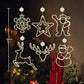 🥳2026 HOT SALE🥳💞50K+ SOLD! 🎄✨ 50% OFF! DIY Christmas Suction Window Lights – no drill, no residue, battery powered & reusable. Multiple festive shapes, warm or colourful glow! 🪟💚