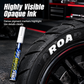 Quick Drying DIY Tire Marker for Car Wheel Decoration
