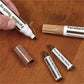 🪵 Wood Furniture Repair Markers & Wax Crayons Kit | 8 Wood Shades, Scratch Touch-Ups | 17-Piece Listed Set