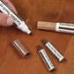 🪵 Wood Furniture Repair Markers & Wax Crayons Kit | 8 Wood Shades, Scratch Touch-Ups | 17-Piece Listed Set