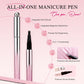 💅 All-in-One Cat Eye Gel Nail Pen 3ml | Magnetic Cap & Precision Brush | UV/LED Cure, Multiple Shades
