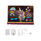 🌈 Rechargeable Kids Light-Up Drawing Board Set | 20×30cm Erasable Acrylic Doodle Pad with Pens & Tracing Cards