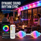 ✨ Smart RGB Outdoor Eaves Lights | App-Controlled Colour-Changing LEDs, Music Sync | 15m / 30m Options