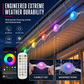 ✨ Smart RGB Outdoor Eaves Lights | App-Controlled Colour-Changing LEDs, Music Sync | 15m / 30m Options