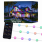 ✨ Smart RGB Outdoor Eaves Lights | App-Controlled Colour-Changing LEDs, Music Sync | 15m / 30m Options