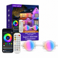 ✨ Smart RGB Outdoor Eaves Lights | App-Controlled Colour-Changing LEDs, Music Sync | 15m / 30m Options